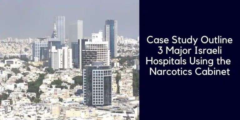 Israeli hospital narcotic cabine