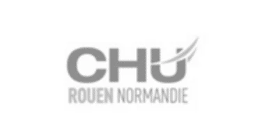 CHU Normandie Logo BW@2x