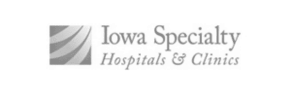 Iowa Hospital Logo BW@2x