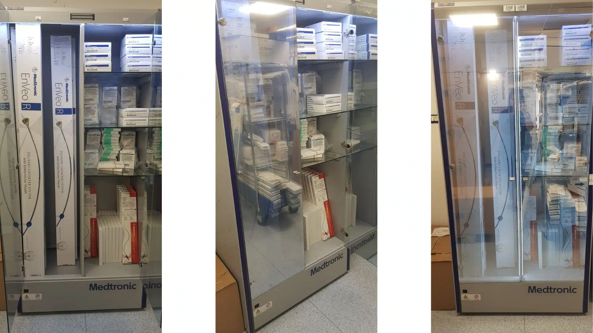 Installation of TotalSense RFID Smart Cabinet for the storage of TAVI stock